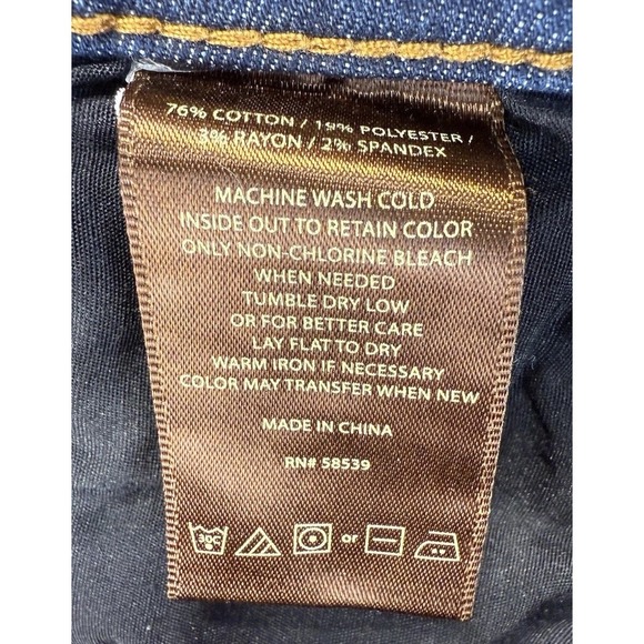 Kut From The Kloth Jeans Women's Sz 6 Diana Skinny Mid-Rise Stretchy‎ Blue Denim - Picture 8 of 9